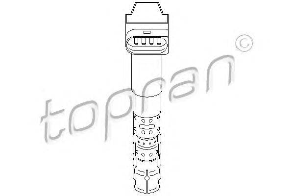 Катушка зажигания TOPRAN 111 745