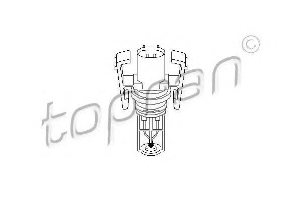 Датчик, температура впускаемого воздуха TOPRAN 401 471