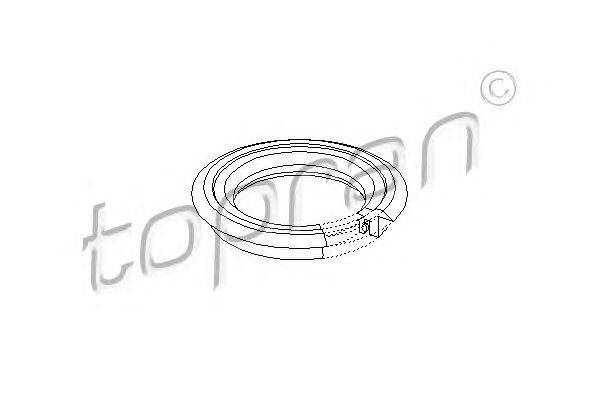 Уплотняющее кольцо вала, подшипник ступицы колеса TOPRAN 200408