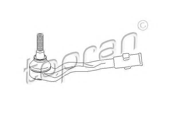 Наконечник поперечной рулевой тяги TOPRAN 113 157