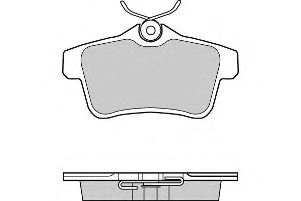 Комплект тормозных колодок, дисковый тормоз E.T.F. 24922