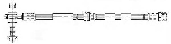 Тормозной шланг CEF 512430