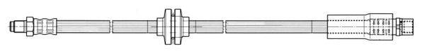 Тормозной шланг CEF 512450