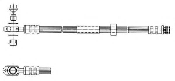 Тормозной шланг CEF 512563