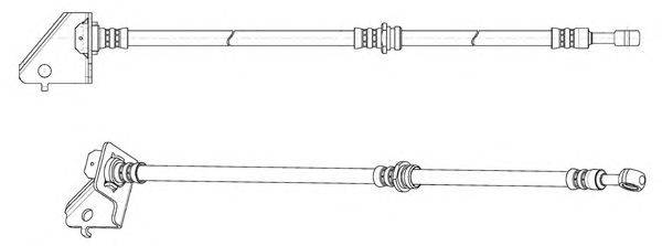 Тормозной шланг CEF 512830