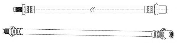 Тормозной шланг CEF 512835
