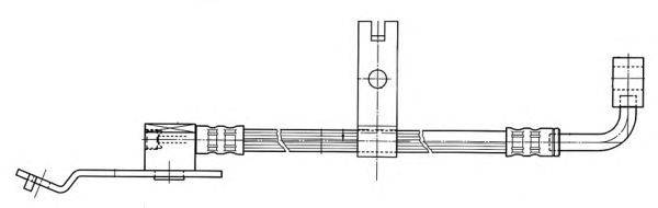 Тормозной шланг CEF 513155