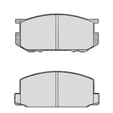 Комплект тормозных колодок, дисковый тормоз RAICAM 12300