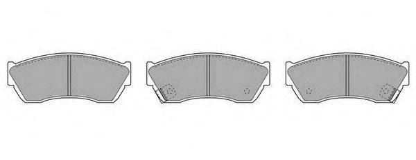 Комплект тормозных колодок, дисковый тормоз FREMAX FBP-1590