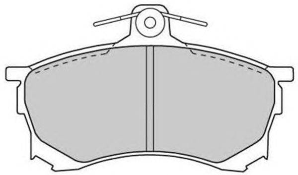 Комплект тормозных колодок, дисковый тормоз FREMAX FBP1685