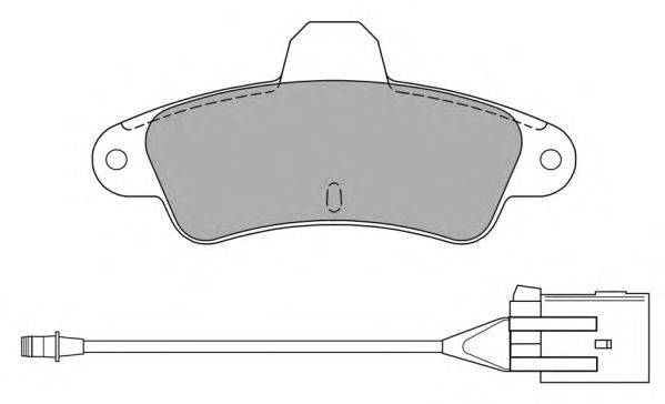 Комплект тормозных колодок, дисковый тормоз FREMAX FBP-0880-01
