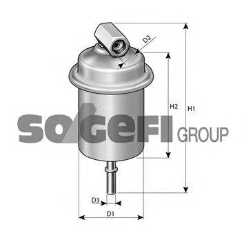 Топливный фильтр COOPERSFIAAM FILTERS FT6054