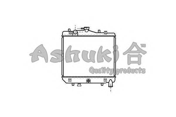 Радиатор, охлаждение двигателя ASHUKI M559-10