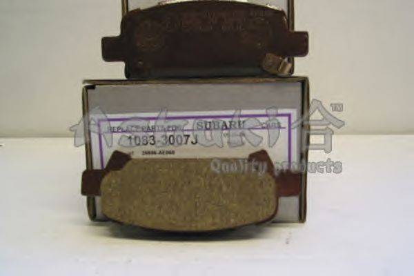 Комплект тормозных колодок, дисковый тормоз ASHUKI 1083-3007J