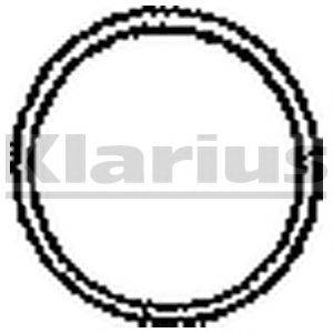 Прокладка, труба выхлопного газа KLARIUS 410104
