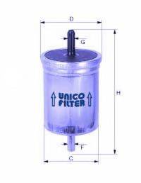Топливный фильтр UNICO FILTER FI8145