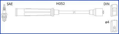 Комплект проводов зажигания HÜCO 134576