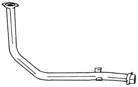 Труба выхлопного газа SIGAM 50126