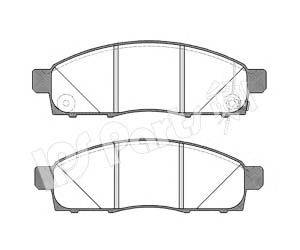 Комплект тормозных колодок, дисковый тормоз IPS Parts IBD-1105