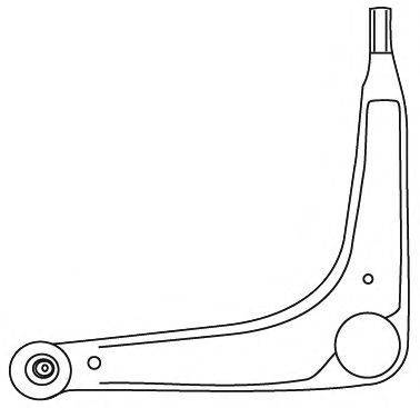 Рычаг независимой подвески колеса, подвеска колеса FRAP 3278
