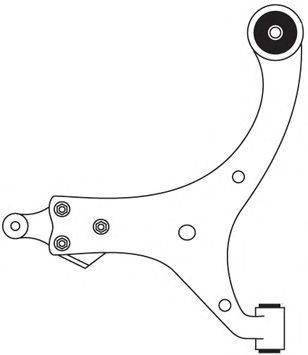 Рычаг независимой подвески колеса, подвеска колеса FRAP 3839