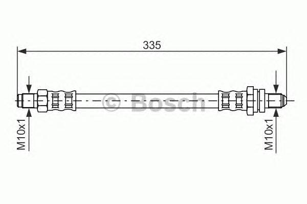 Тормозной шланг BOSCH 1 987 476 600