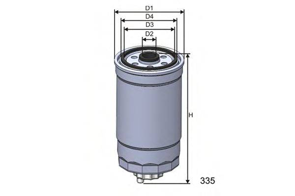 Топливный фильтр MISFAT M378