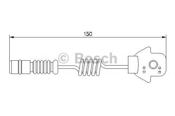 Сигнализатор, износ тормозных колодок BOSCH 902