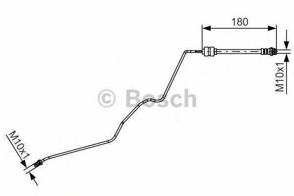 Тормозной шланг CF GOMMA 512745