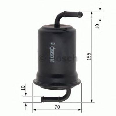 Топливный фильтр BOSCH 0 450 905 956