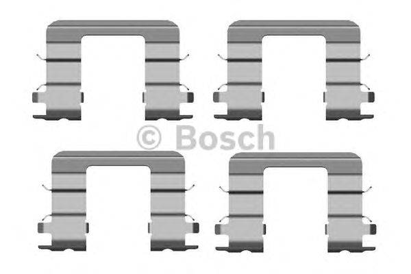 Комплектующие, колодки дискового тормоза BOSCH 1987474441