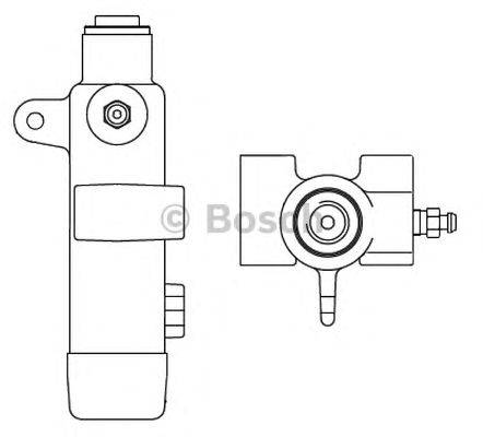 Главный цилиндр, система сцепления BOSCH F 026 005 086