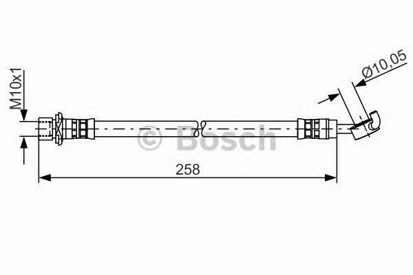 Тормозной шланг BOSCH 1 987 481 467