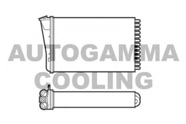 Теплообменник, отопление салона AUTOGAMMA 101765