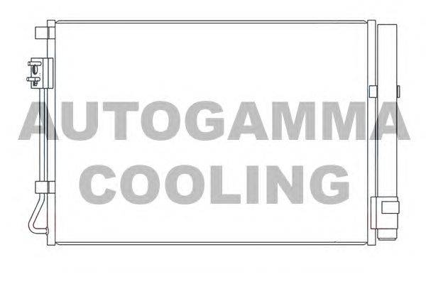 Конденсатор, кондиционер AUTOGAMMA 105860