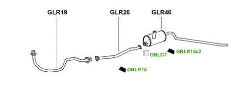 Система выпуска ОГ GT Exhaust 3652