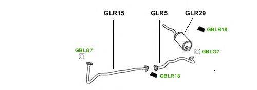 Система выпуска ОГ GT Exhaust 3820