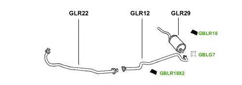 Система выпуска ОГ GT Exhaust 3821