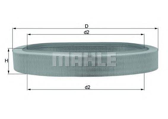 Воздушный фильтр KNECHT LX638