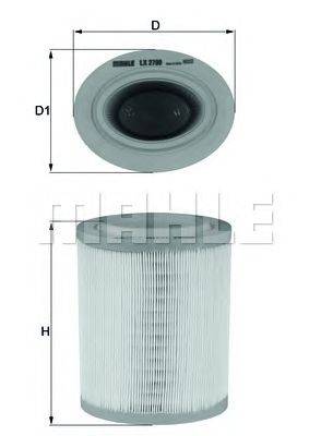 Воздушный фильтр KNECHT LX 2790