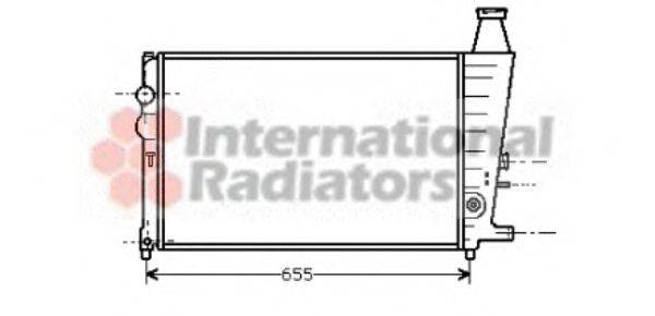 Радиатор, охлаждение двигателя 4SEASONS 106033