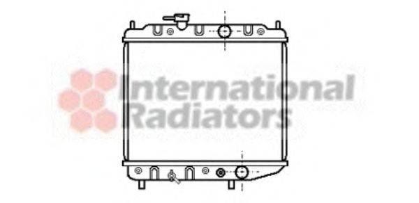 Радиатор, охлаждение двигателя VAN WEZEL 32002042