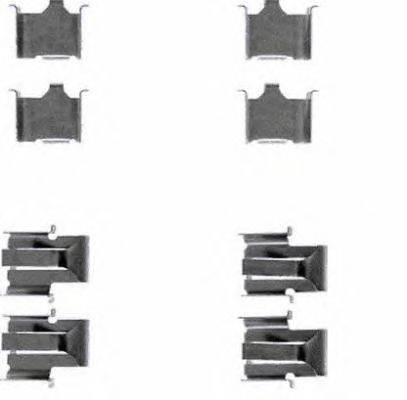 Комплектующие, колодки дискового тормоза BREMBO A 02 285