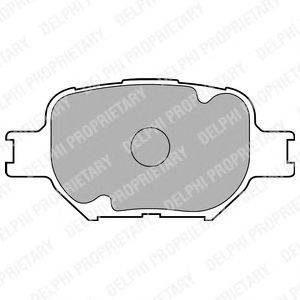 Комплект тормозных колодок, дисковый тормоз GALFER 20716