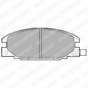 Комплект тормозных колодок, дисковый тормоз FMSI-VERBAND 21544