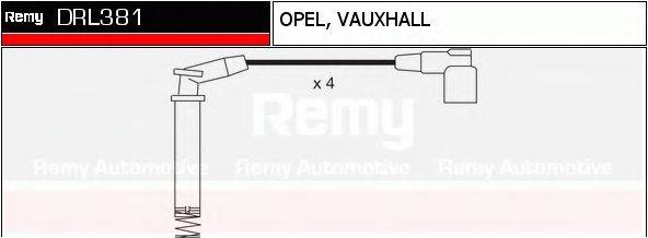 Комплект проводов зажигания DELCO REMY DRL381