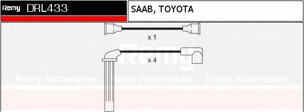 Комплект проводов зажигания DELCO REMY DRL433