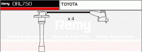 Комплект проводов зажигания DELCO REMY DRL750