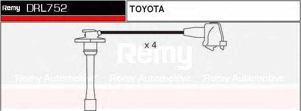 Комплект проводов зажигания DELCO REMY DRL752