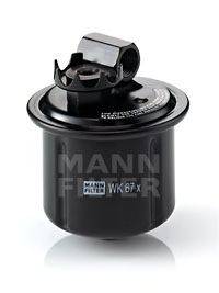 Топливный фильтр MANN-FILTER WK67X